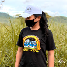 Load image into Gallery viewer, Happy Camper Tee (Black)
