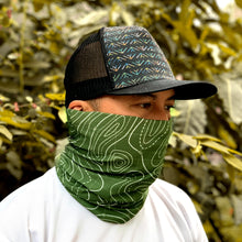 Load image into Gallery viewer, Topography Headwear (Green)